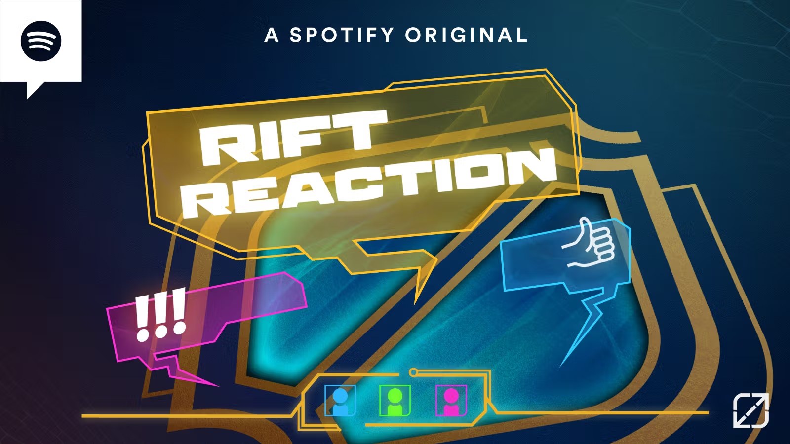 Rift Reaction, a Spotify Original podcast hosted by Travis Gafford